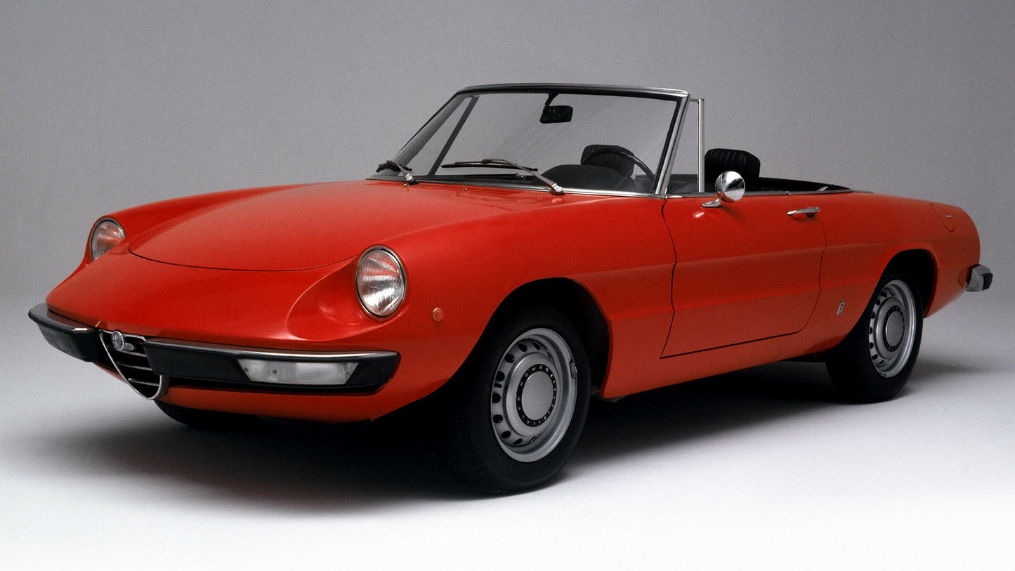 Alfa Romeo Spider Junior Hd Art Keychain