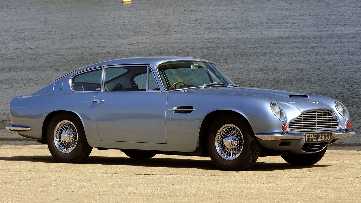 Aston Martin Db6 Uk Hd Art Keychain