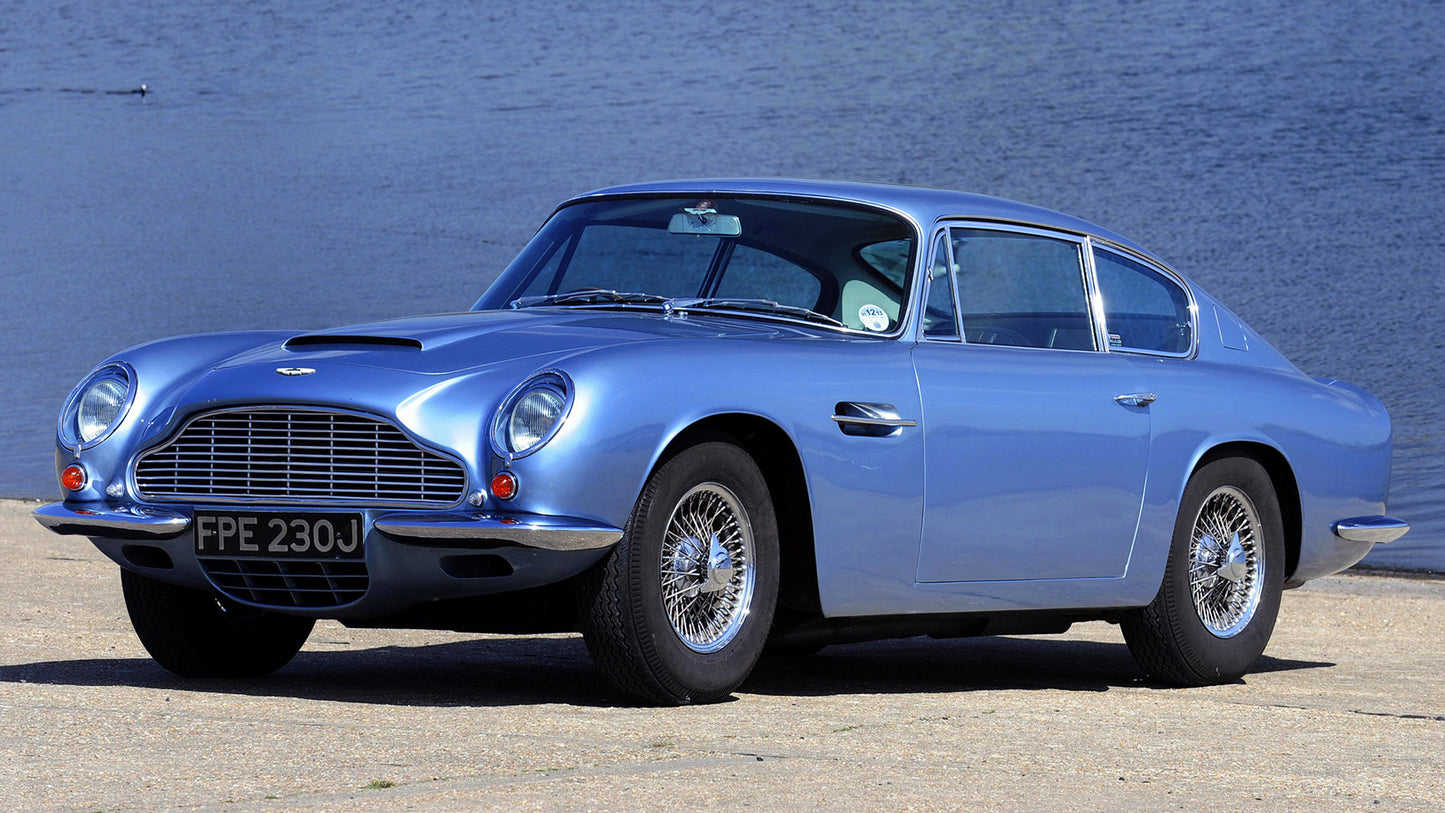 Aston Martin Db6 Uk Hd Art Keychain