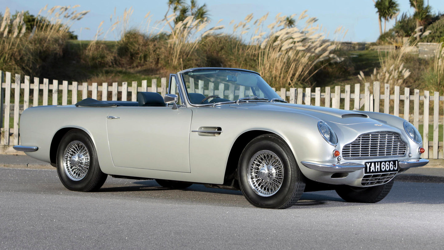 Aston Martin Db6 Volante Uk Hd Art Keychain