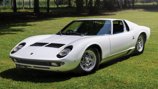 Lamborghini Miura S Uk Hd Art Print Poster