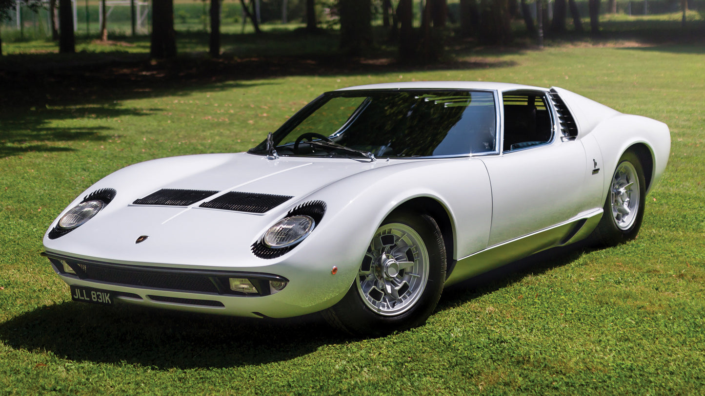 Lamborghini Miura S Uk Hd Art Jigsaw Puzzle