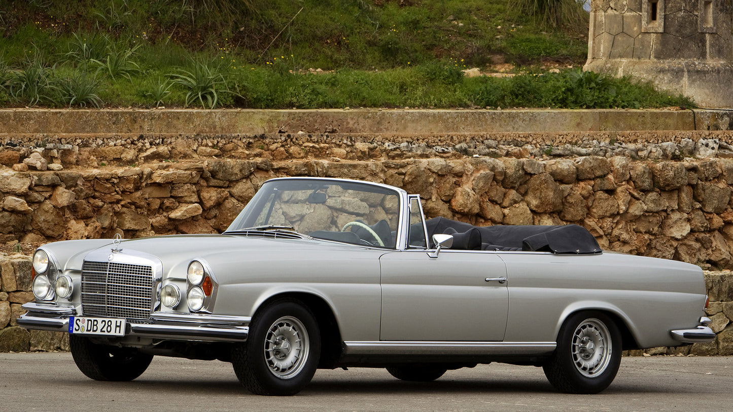 Mercedes Benz Se Cabriolet Hd Art Magnet