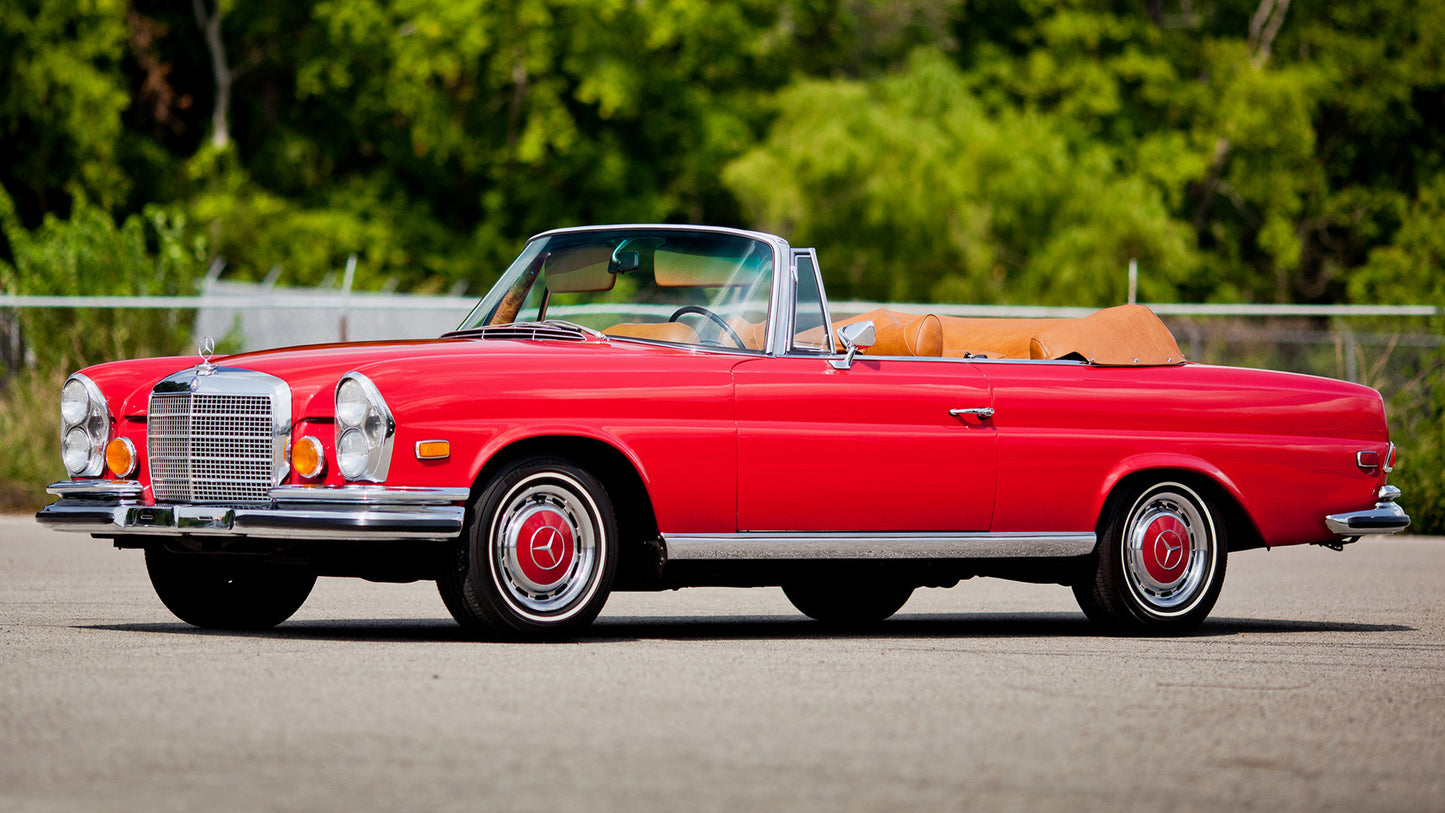 Mercedes Benz Se Cabriolet Us Hd Art Magnet