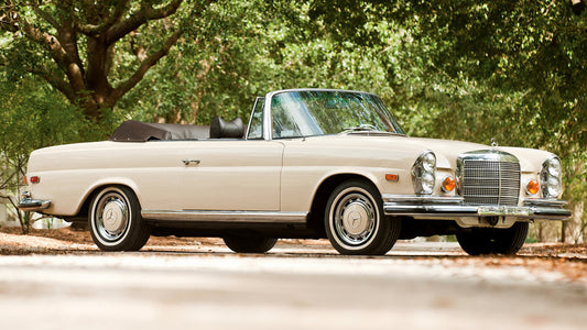 Mercedes Benz Se Cabriolet Us Hd Art Print Poster