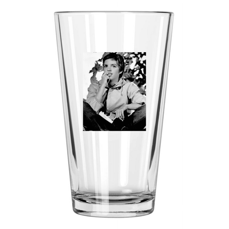 1969 Actress Singer Liza Minnelli Photo Model Pint Beer Drinking Glass
