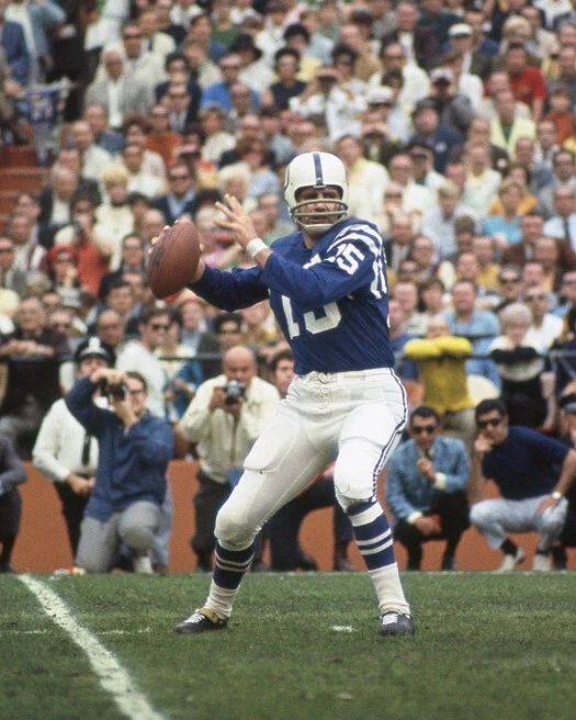 1969 Baltimore Colts Earl Morrall Glossy Magnet Super Bowl Iii Magnet