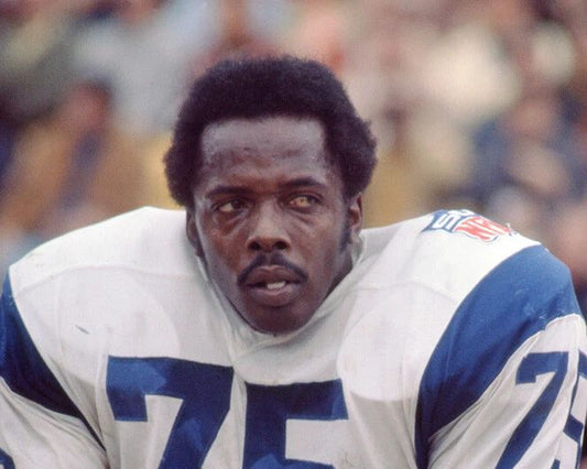 1969 La Los Angeles Rams Deacon Jones Glossy Photo Print Poster Hof 80
