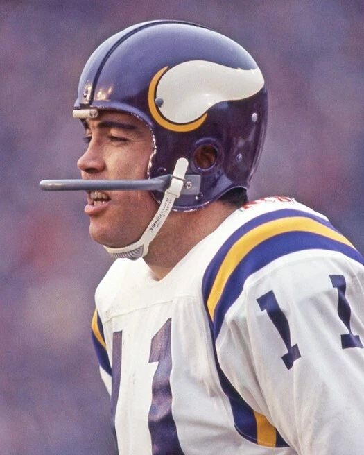1969 Minnesota Vikings Joe Kapp Glossy Magnet Football Magnet 1