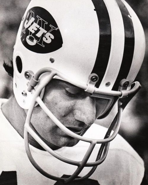 1969 New York Jets Joe Namath Glossy Keychain Nfl Football Keychain Hof 84