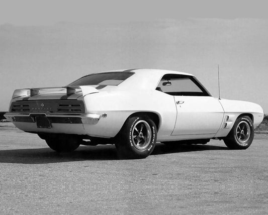 1969 Pontiac Trans Am Coupe Vintage American Muscle Car Picture Keychain