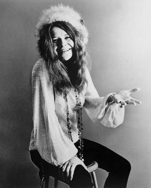 1969 Rock Singer Janis Joplin Glossy Magnet Music Print Celebrity Magnet