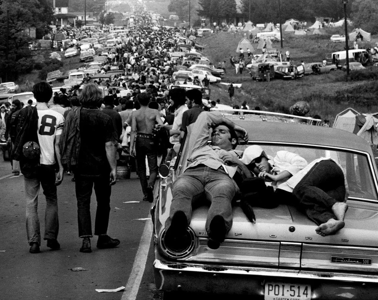 1969 Woodstock Festival Historic Hippie Music Concert 300 Piece Jigsaw Puzzle