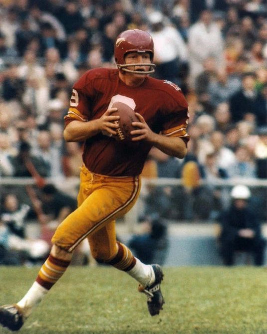 1969 Washington Redskins Sonny Jurgensen Glossy Keychain Nfl Football Print