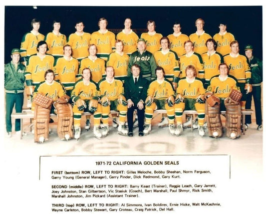 72 California Golden Seals Team Keychain Hockey Nhl Picture