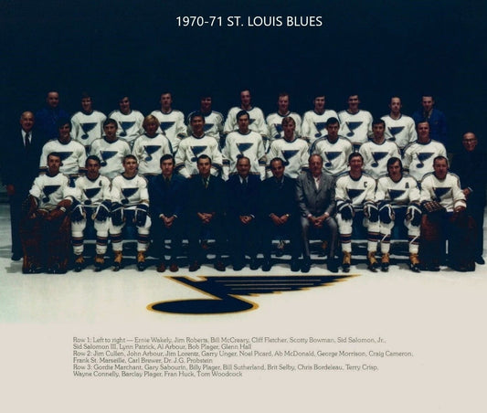 71 St. Louis Blues Team Magnet Hockey Picture Nhl