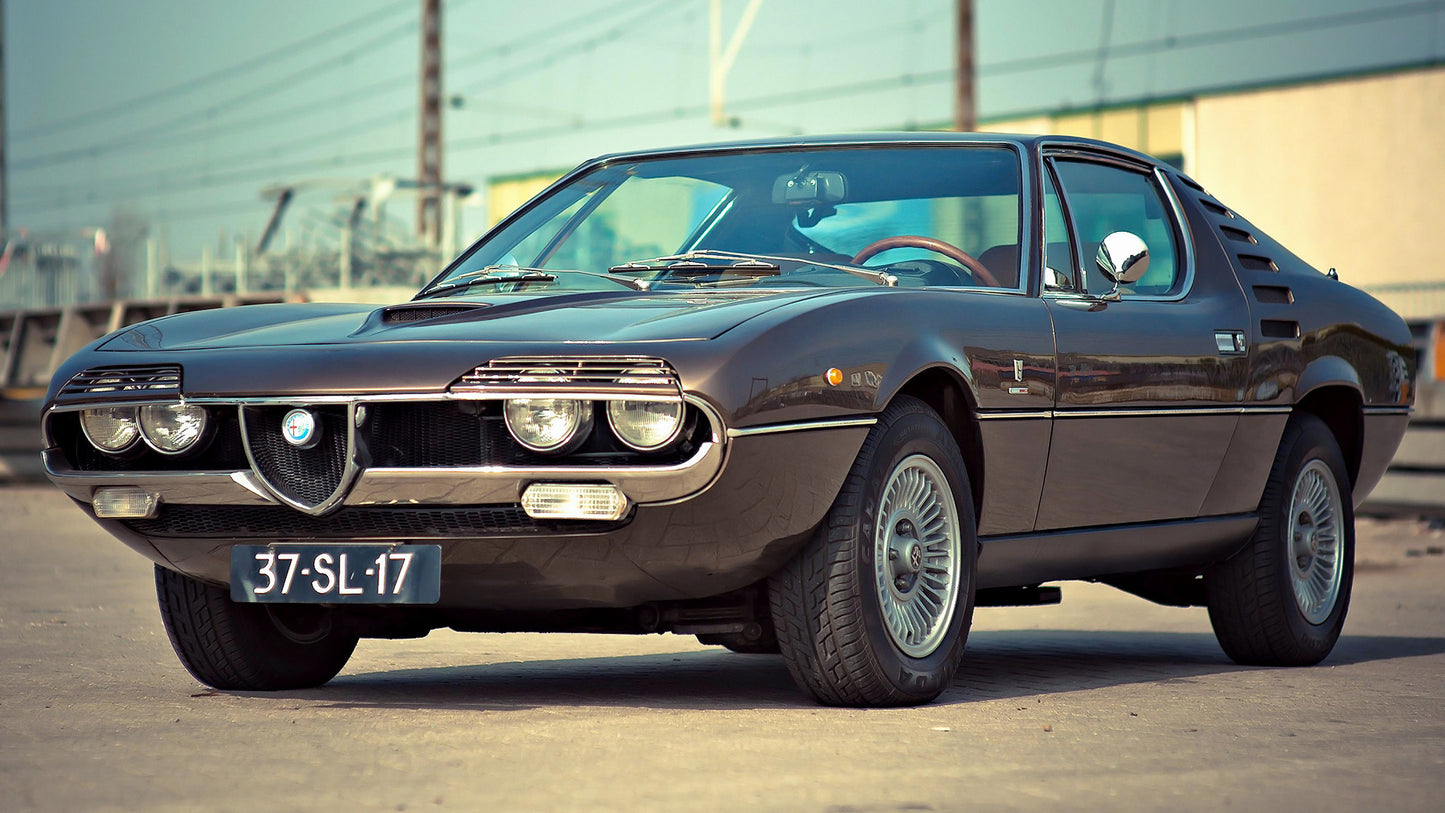 Alfa Romeo Montreal Hd Art Keychain