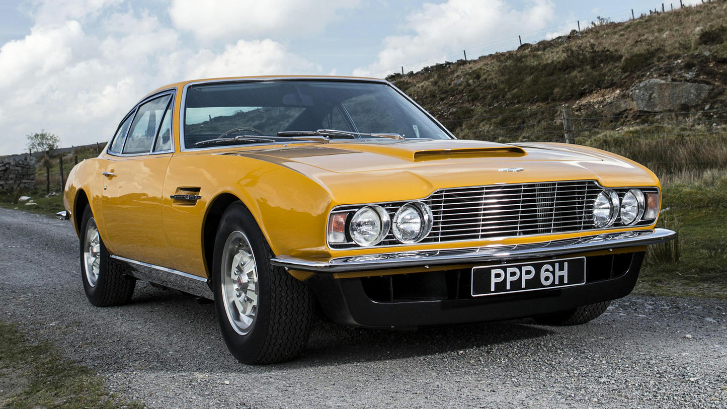 Aston Martin Dbs The Persuaders Hd Art Keychain
