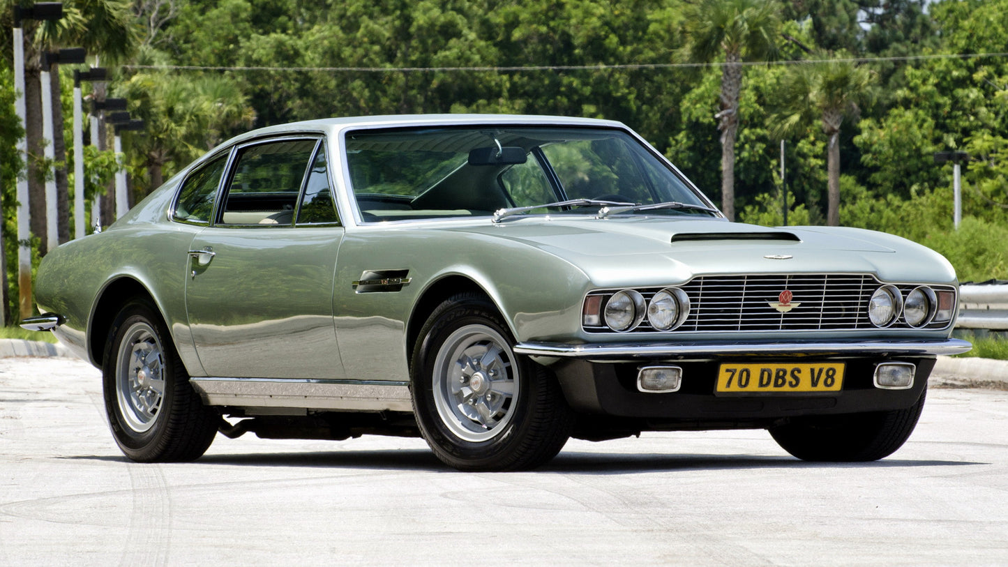 Aston Martin Dbs V8 Hd Art Keychain