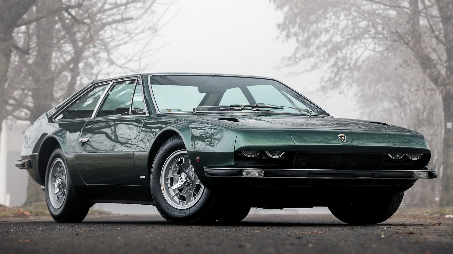 Lamborghini Jarama Hd Art Jigsaw Puzzle