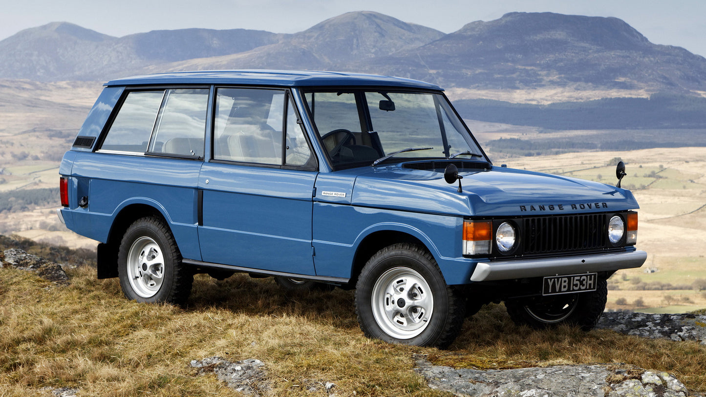 Range Rover Door Uk Hd Art Print Poster