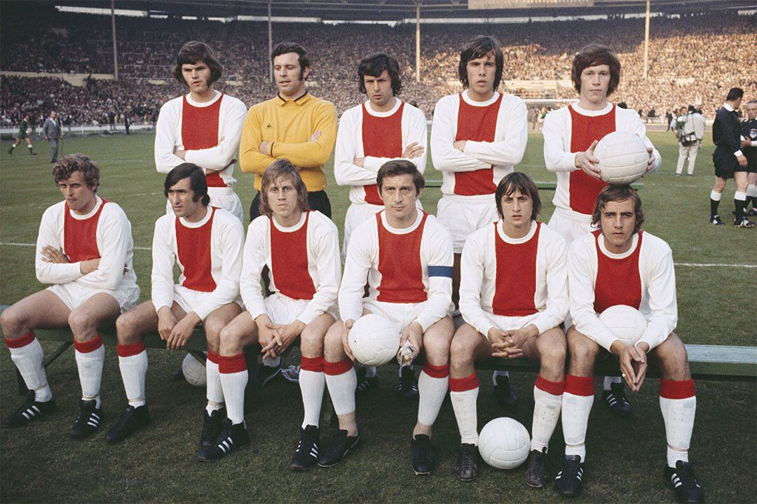 197071 Ajax European Cup Soccer Champions Match Print Magnet