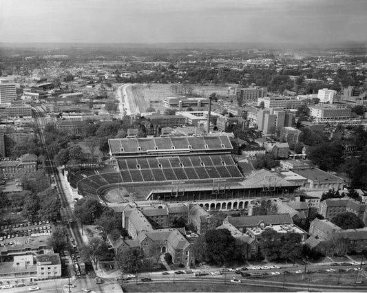 1970 Bobby Dodd Stadium Glossy Photo Grant Field Print Poster Georgia Tech