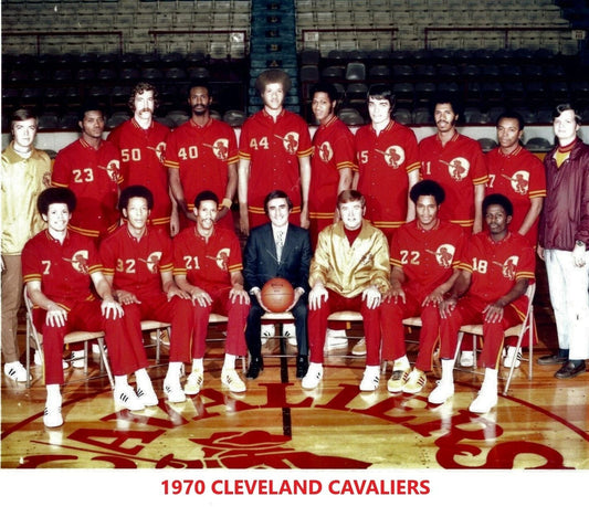 1970 Cleveland Cavaliers Team Photo Basketball Nba 300 Piece Jigsaw Puzzle