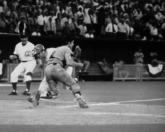 1970 Cincinnati Reds Pete Rose All Star Game Magnet Magnet Ray Fosse Print 1