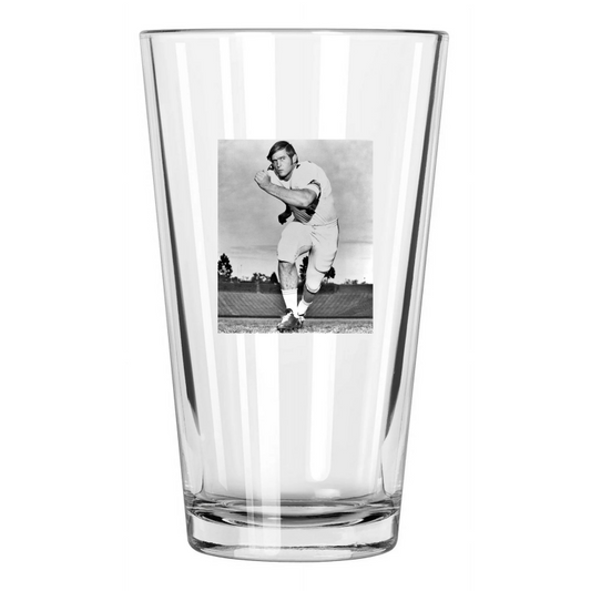 1970 Florida Gators Jack Youngblood Photo College Pint Beer Drinking Glass