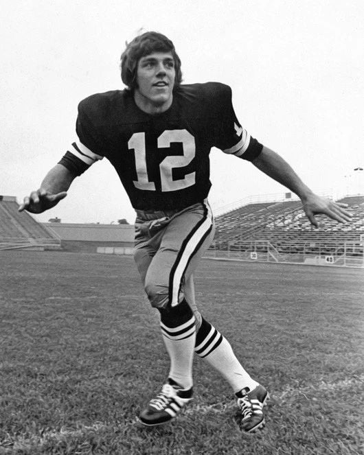 1970 Kent State Nick Saban Glossy Photo College Football Print Poster