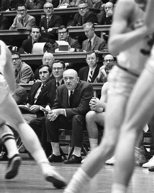 1970 Kentucky Wildcats Adolph Rupp Glossy Magnet College Basketball Print