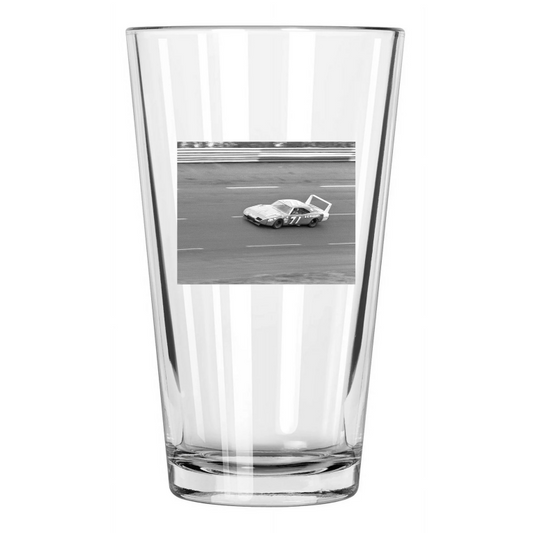 1970 Nascar Bobby Isaac Daytona 500 Dodge Supercharger 1 Pint Beer Glass