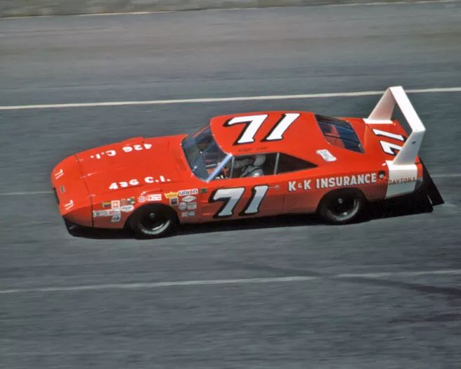 1970 Nascar Bobby Isaac Glossy Photo Daytona 500 Print Dodge Supercharger 2