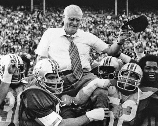 1970 Ohio State Buckeyes Woody Hayes Glossy Magnet Big 10 Championship Print