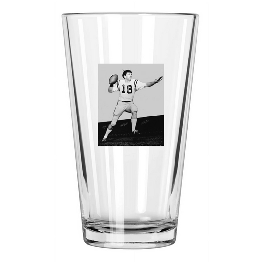 1970 Ole Miss Archie Manning Ncaa College Mississippi Pint Beer Drinking Glass