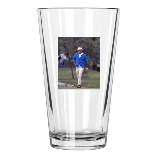 1970 Pro Golfer Chi Chi Rodriguez Photo Golf Us Open Pint Beer Drinking Glass