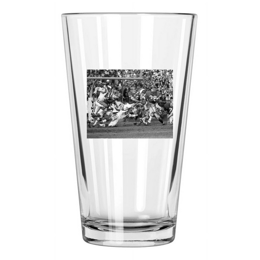 1970 Purple People Eaters Vs Kansas City Chiefs Super Bowl Iv Pint Beer Glass