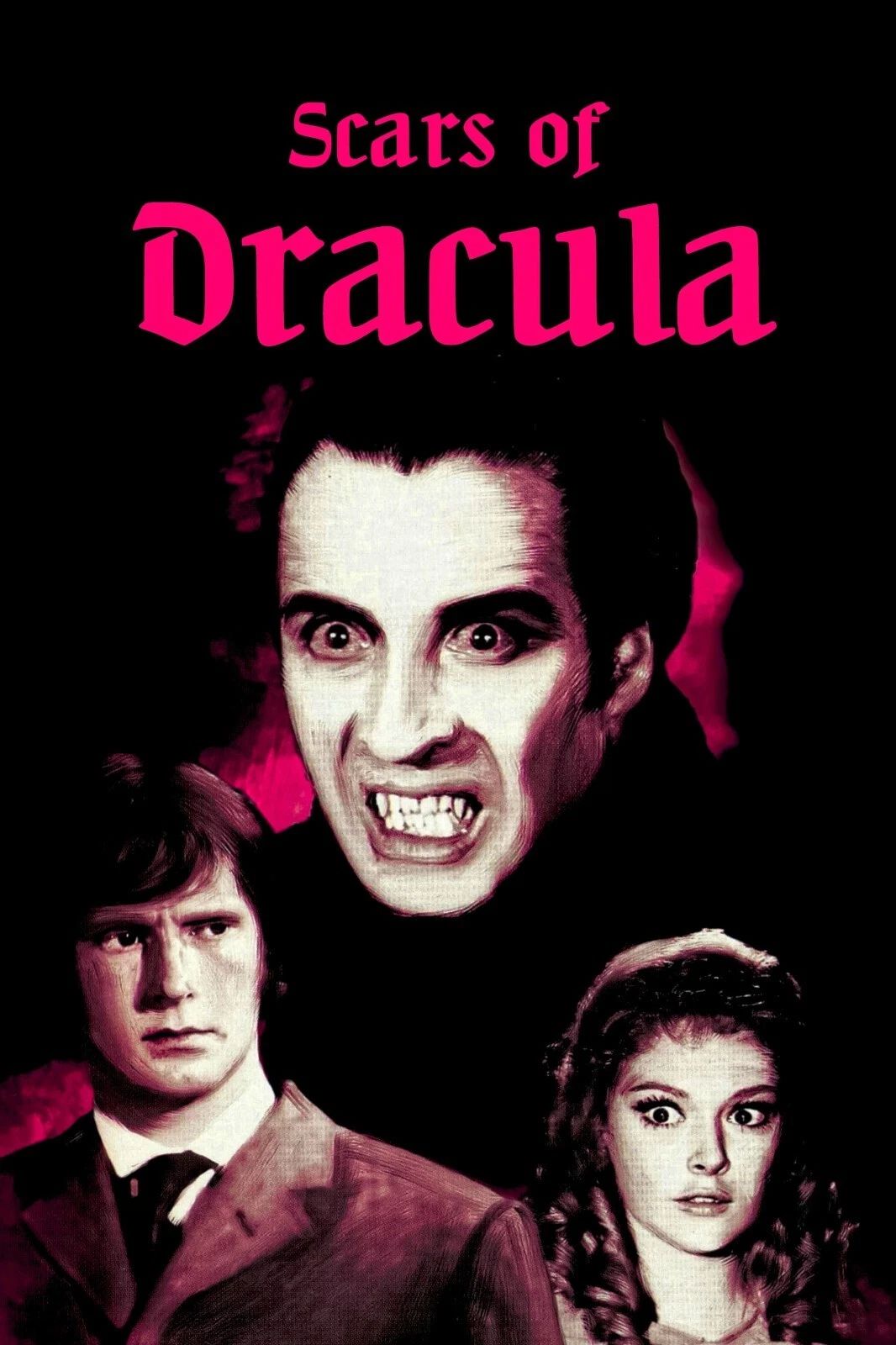 1970 Scars Of Dracula Movie Poster Transylvania Vampire 300 PCS Jigsaw Puzzle
