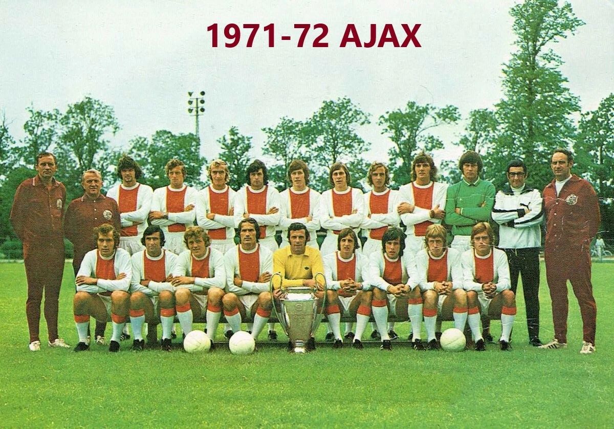 72 Ajax Team Keychain Soccer Picture Wide Border