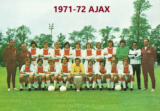 72 Ajax Team Keychain Soccer Picture Wide Border