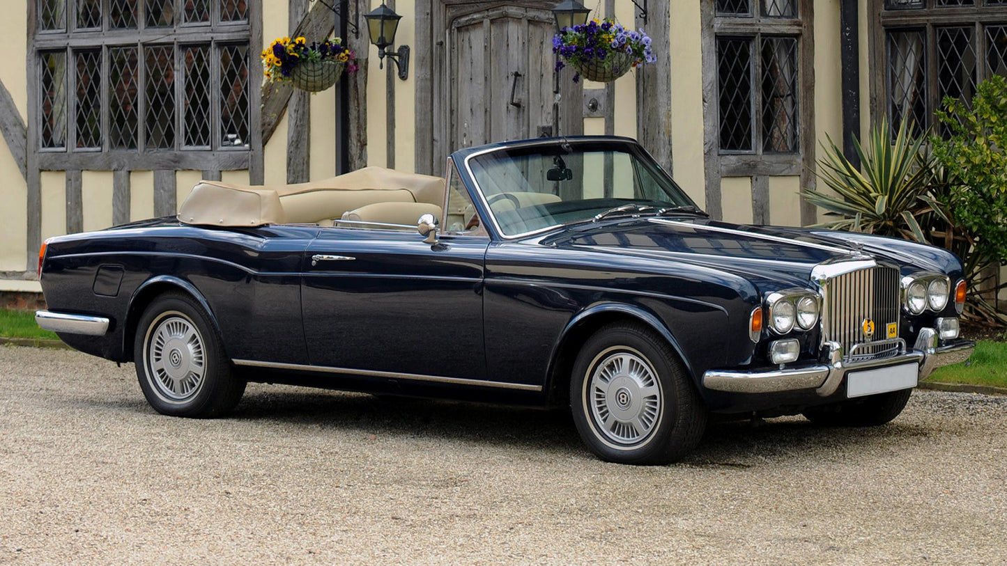 Bentley Corniche Convertible Uk Hd Art Keychain