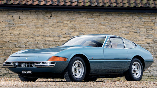 Ferrari Gtb Daytona Uk Hd Art Jigsaw Puzzle