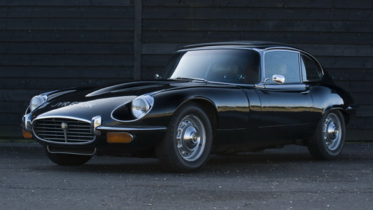 Jaguar E Type V12 Plus Coupe Uk Hd Art Print Poster