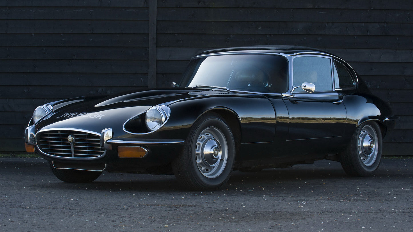 Jaguar E Type V12 Plus Coupe Uk Hd Art Jigsaw Puzzle