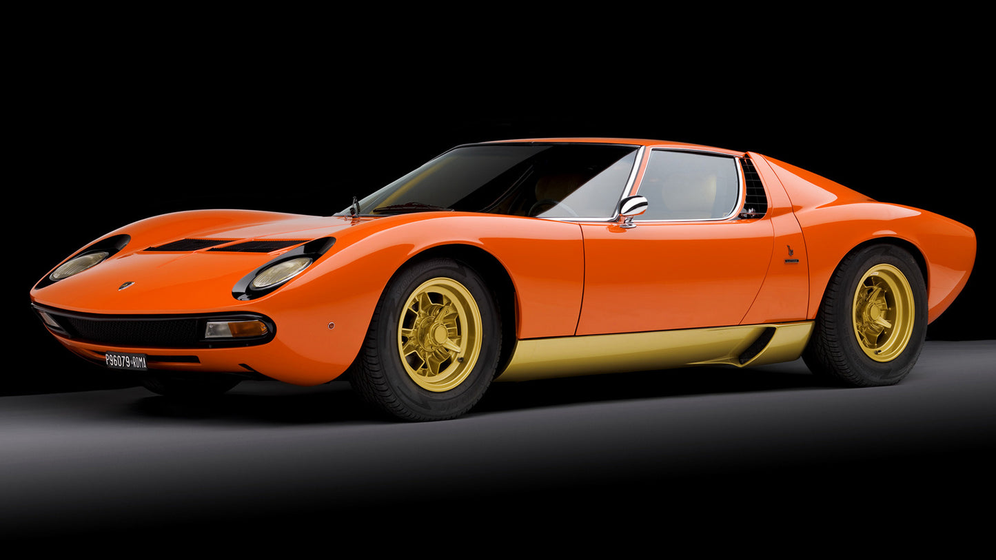 Lamborghini Miura Sv Hd Art Keychain