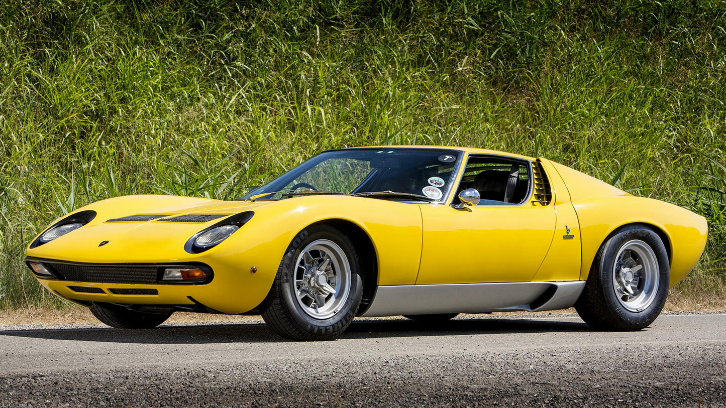 Lamborghini Miura Sv Uk Hd Art Keychain