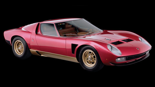 Lamborghini Miura Svj Hd Art Print Poster
