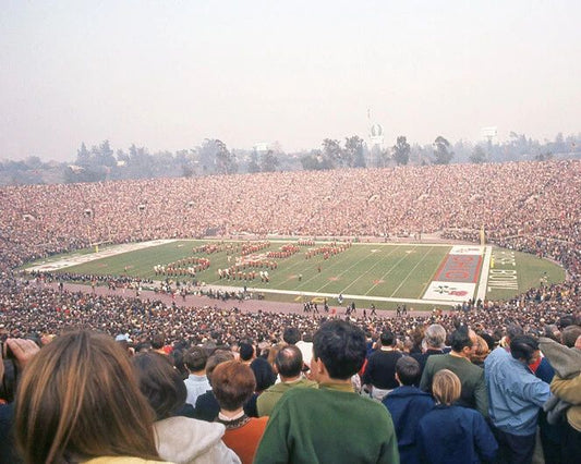1971 College Venue Rose Bowl Glossy Keychain Stadium Keychain
