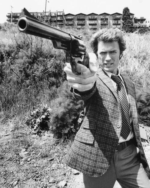 1971 Dirty Harry Glossy Keychain Clint Eastwood Keychain Harry Callahan Print